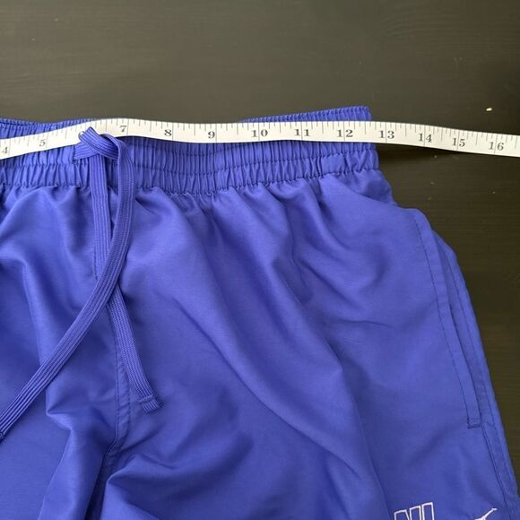 Nike Athletic Shorts Womens Small Purple Blue Elastic Waist Lined Running - Picture 9 of 11